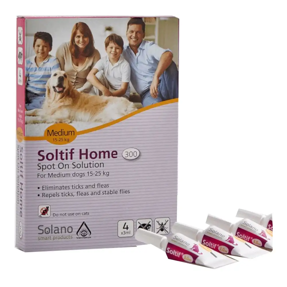 אמפולות סולטיף Soltif לכלב 15-25 ק"ג