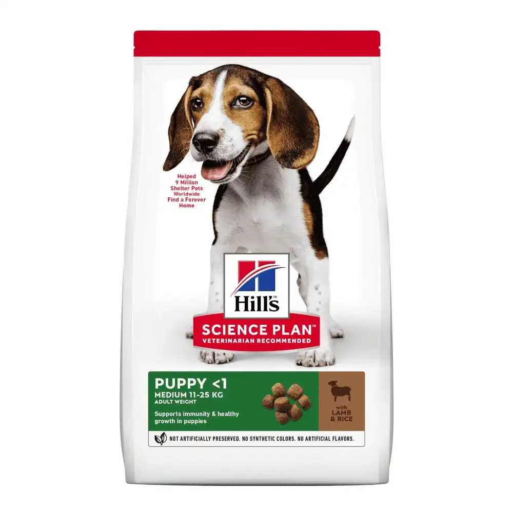 הילס סיינס פלאן Hill‘s Science Plan גורים כבש ואורז