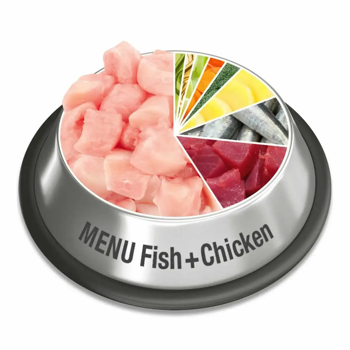 אוכל רטוב לכלבים פלטינום PLATINUM עוף ודגים