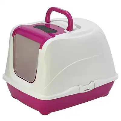 שרותים סגורים לחתול מודרנה MODERNA פתח עליון במבצע