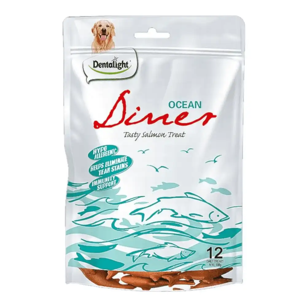 חטיף כלבים אושן דינר OCEAN DINER סלמון ותפוחי אדמה