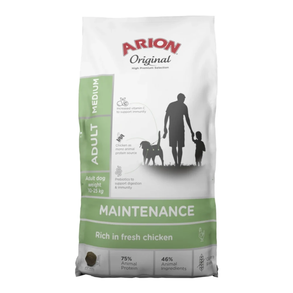אוכל כלבים אריון ARION בוגר עוף ואורז