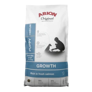 מזון כלבים אריון גורים סלמון