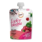 חטיף חתולים GNAWLERS מחית סלמון וחמוציות