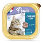 מעדן לחתול פלאז‘יר PLAISIR דג קוד