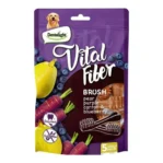 חטיף כלבים ויטאל פייבר דנטלי אגס גזר ואוכמניות משקל : 85 גר‘