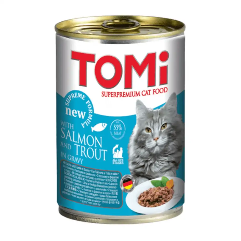 שימור חתולים טומי TOMI סלמון ופורל