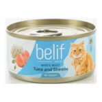 מעדן לחתול בליף – belife טונה ודג שירסו ברוטב
