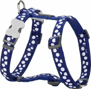 רתמה לכלב רד דינגו  RED DINGO כחול נקודות