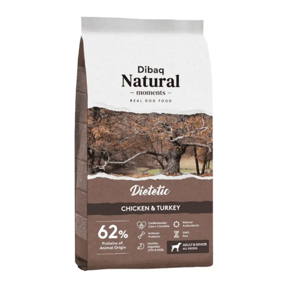 מזון לכלבים דיבאק Dibaq לייט עוף ואורז