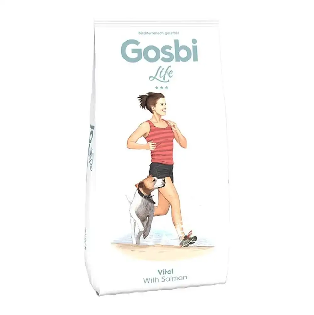 מזון לכלבים גוסבי GOSBI לייף עוף וסלמון