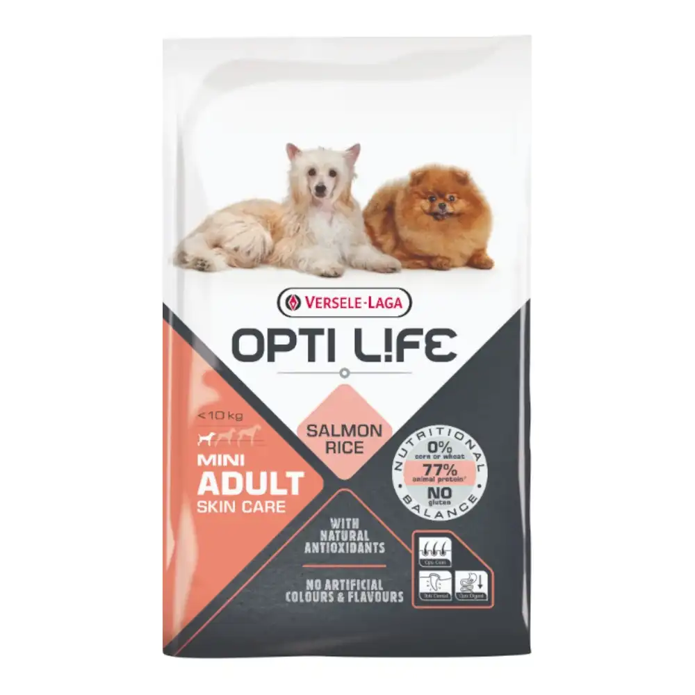 מזון כלבים אופטי לייף OPTI LIFE גזע קטן סלמון