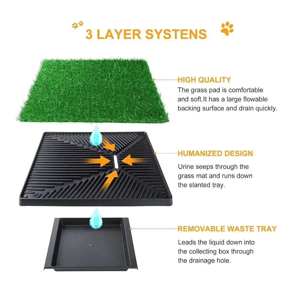 משטח דשא לאימון גורי כלבים