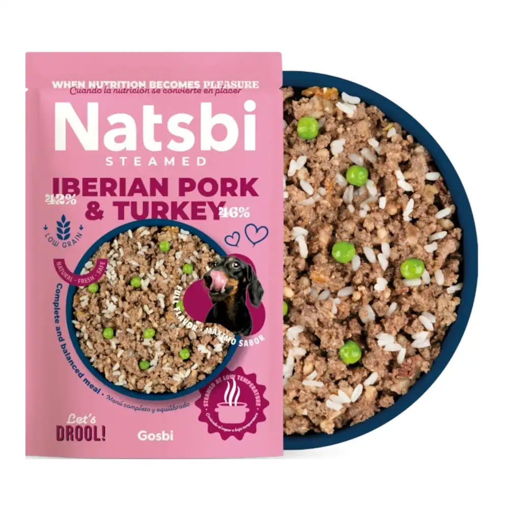 מזון כלבים Natsbi חזיר איברי והודו