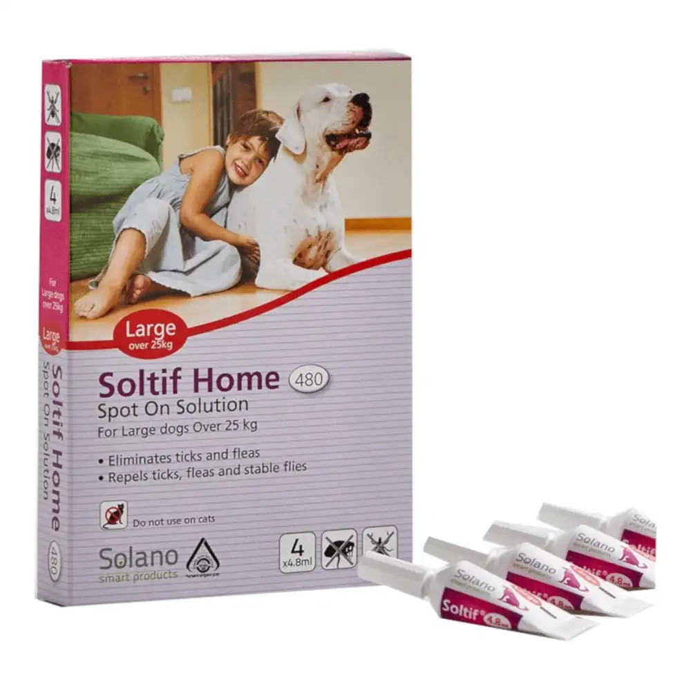 אמפולות סולטיף Soltif לכלב מעל 25 ק"ג