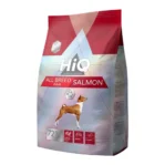 HiQ מזון לכלבים בוגרים מגזע בינוני סלמון ואורז