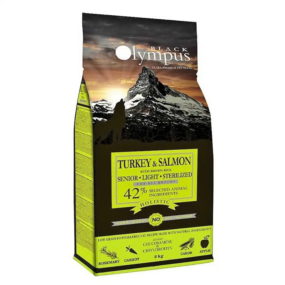 בלאק אולימפוס BLACK OLYMPUS לייט/סניור הודו סלמון ואורז