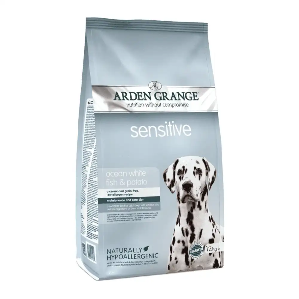 מזון לכלבים ארדן גרנאז‘ ARDEN GRANGE סנסטיב דגי ים ללא דגנים מזון לכלבים ארדן גרנאז‘ ARDEN GRANGE סנסטיב דגי ים ללא דגנים