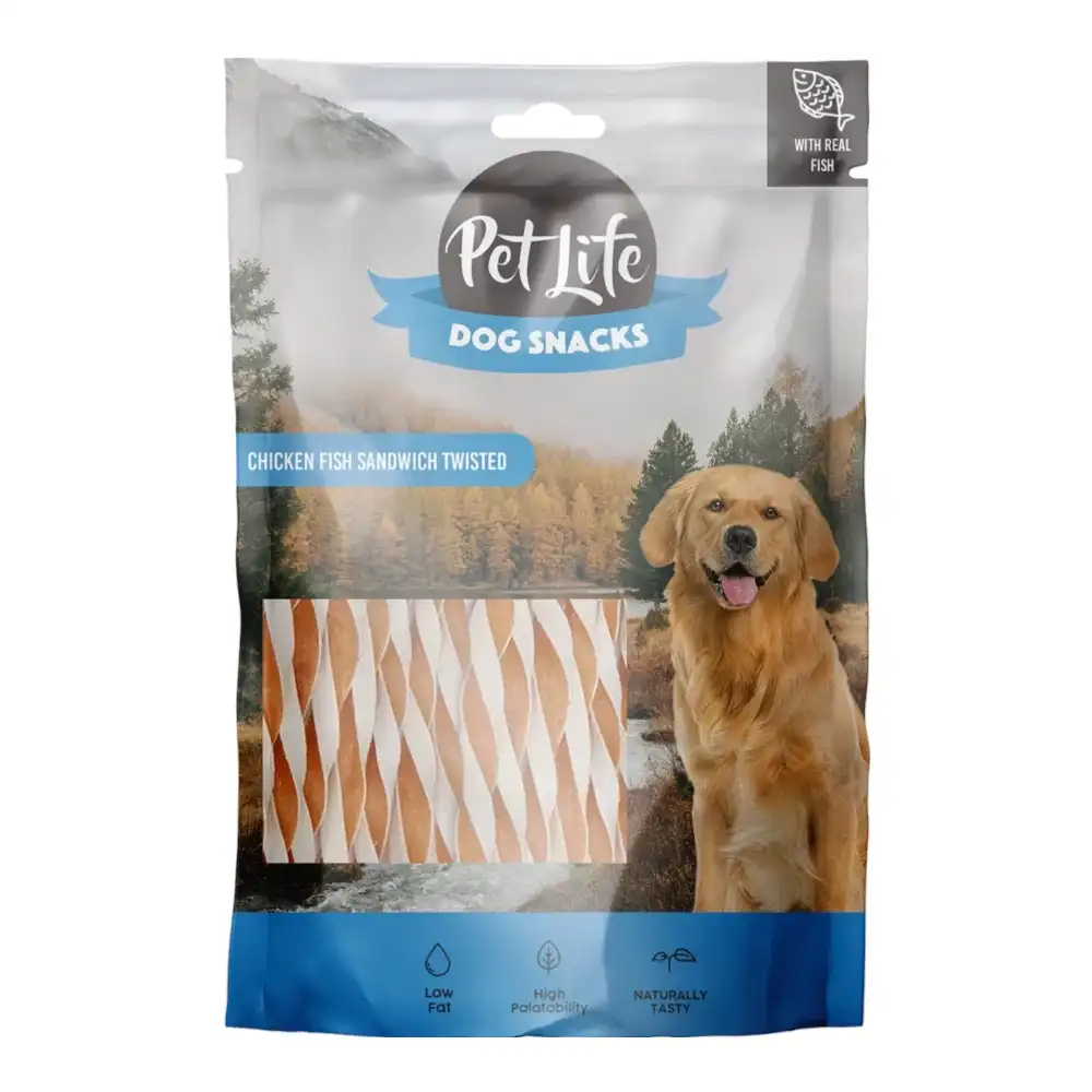 חטיף לכלבים פט לייף דג ועוף