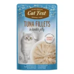 מעדן לחתול קאט פסט Cat Fest נתחי טונה בג‘לי