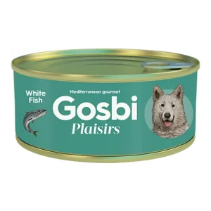 מזון רטוב לכלב גוסבי GOSBI פלאז‘יר דג לבן