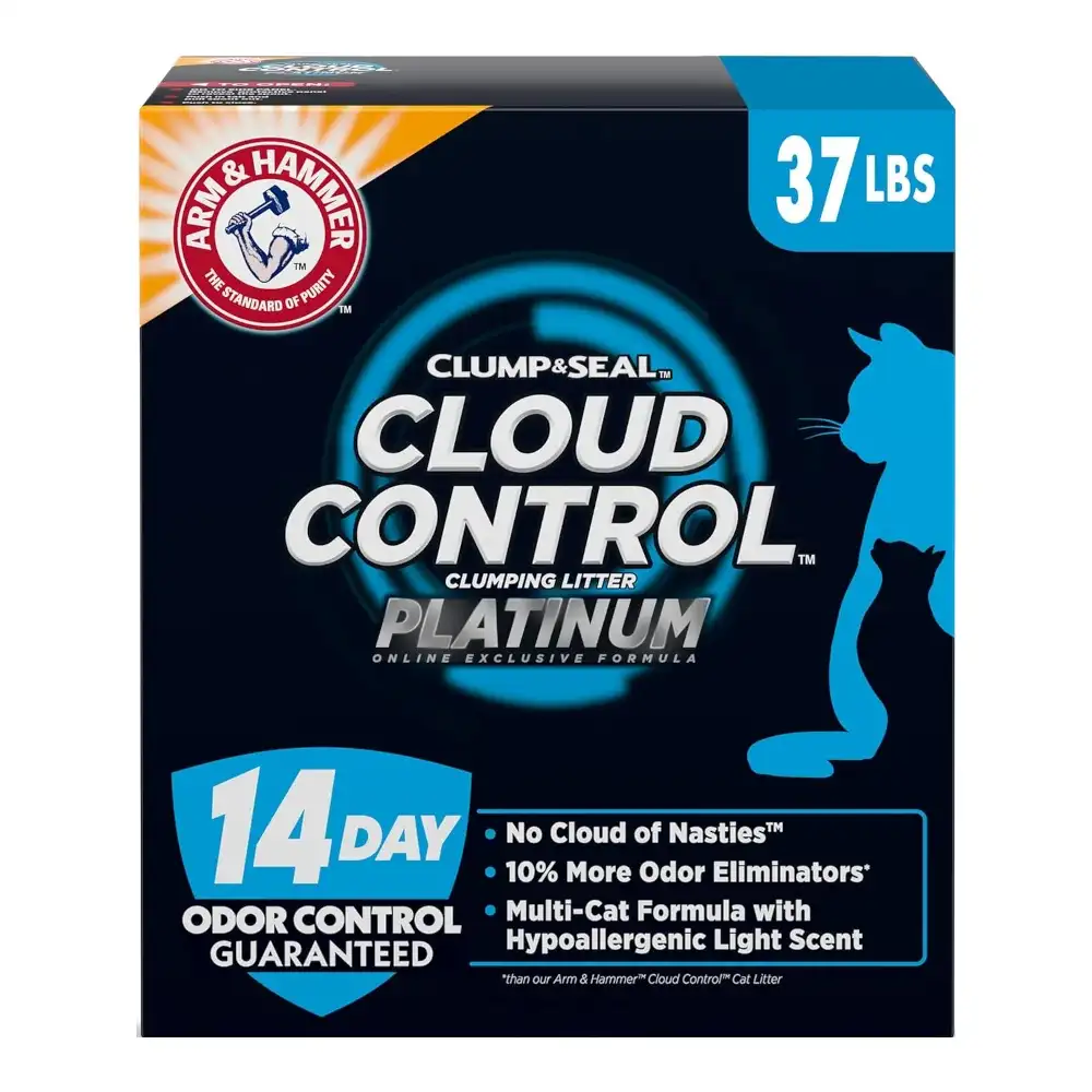 חול מתגבש לחתול הרם והמר ARM & HAMMER Cloud Control חול מתגבש לחתול הרם והמר ARM & HAMMER Cloud Control