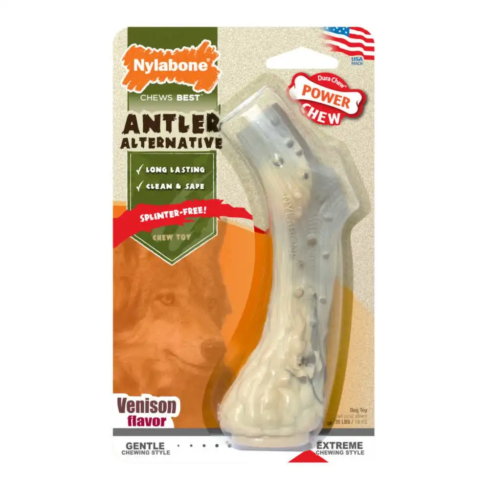 צעצוע נילבון – Nylabone קרן אייל בטעם צבי