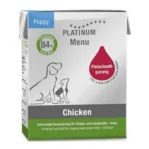 מזון רטוב לכלב פלטינום PLATINUM גורים עוף וירקות