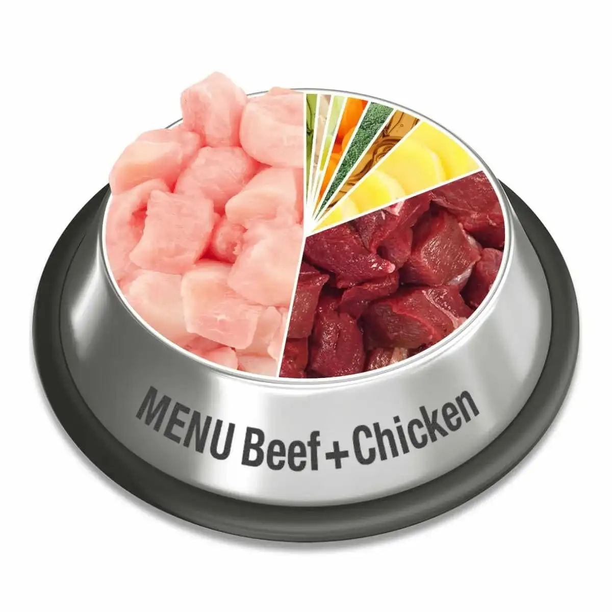 מזון רטוב לכלבים פלטינום PLATINUM עוף ובקר