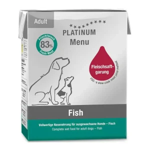 מזון רטוב לכלבים פלטינום PALTINUM סרדין, טונה ופורל