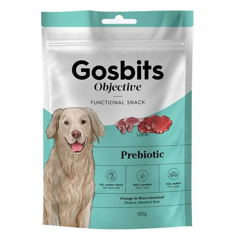חטיף לכלב גוסבייטס אובג׳קטיב פרה-ביוטיק