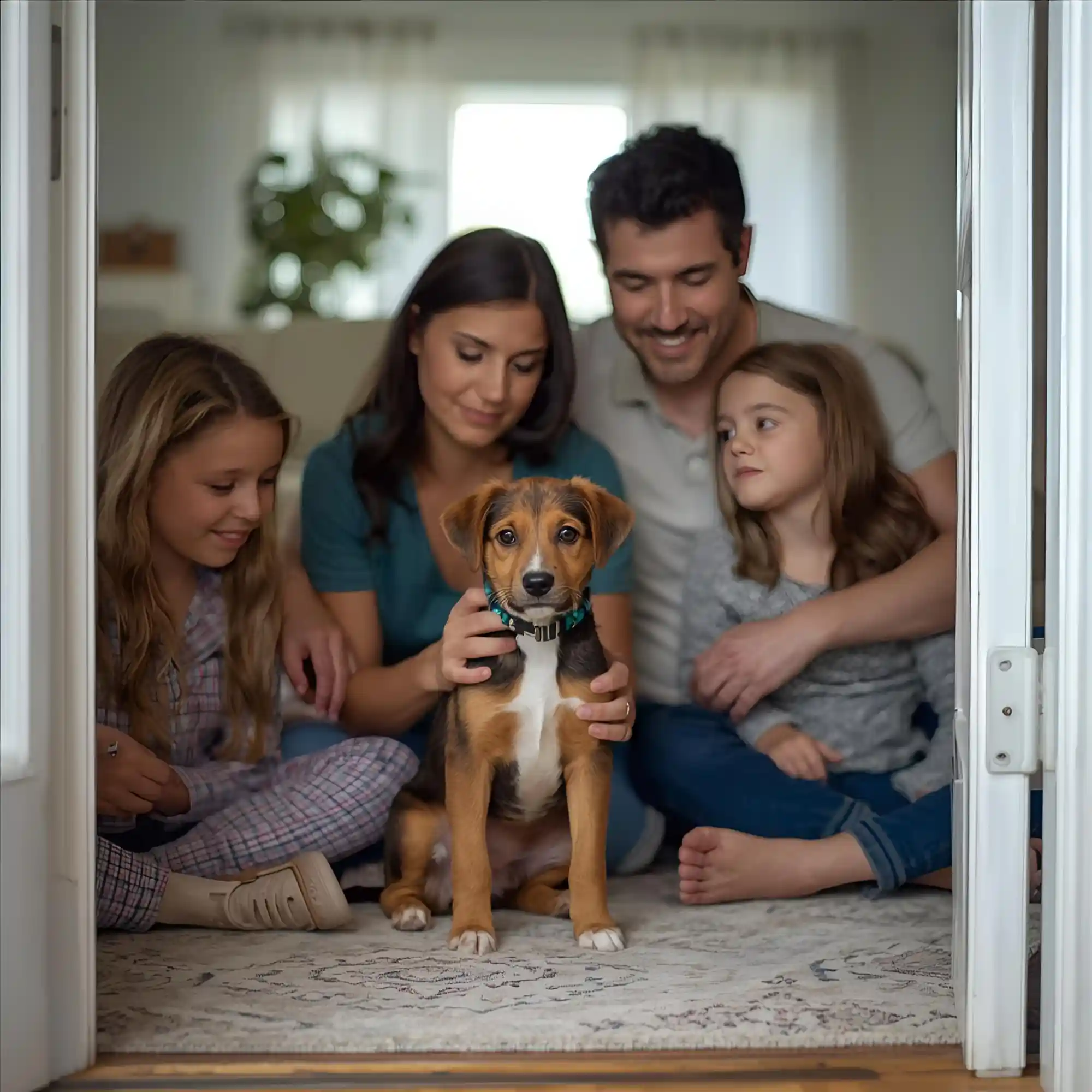 חבילת גור חדש בבית