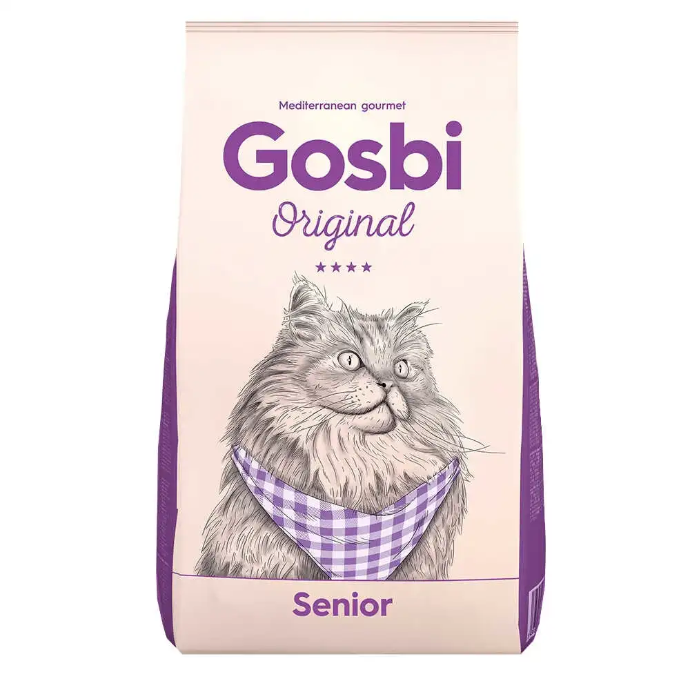 אוכל חתולים גוסבי GOSBI חתול סניור
