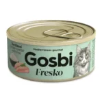 מעדן חתולים גוסבי GOSBI סטרלייז עוף ואורז