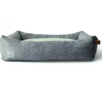 מיטה לכלב אולרון אפור 80 ס"מ