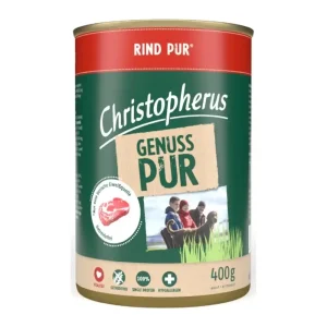 שימור לכלב כריסטופרוס christopherus בקר ללא דגנים