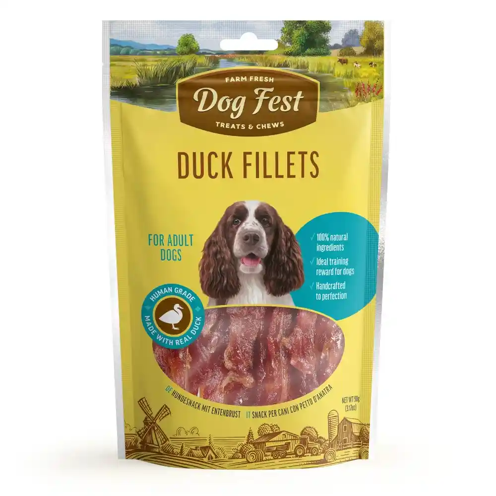 חטיף כלבים דוג פסט Dog Fest פילה ברווז