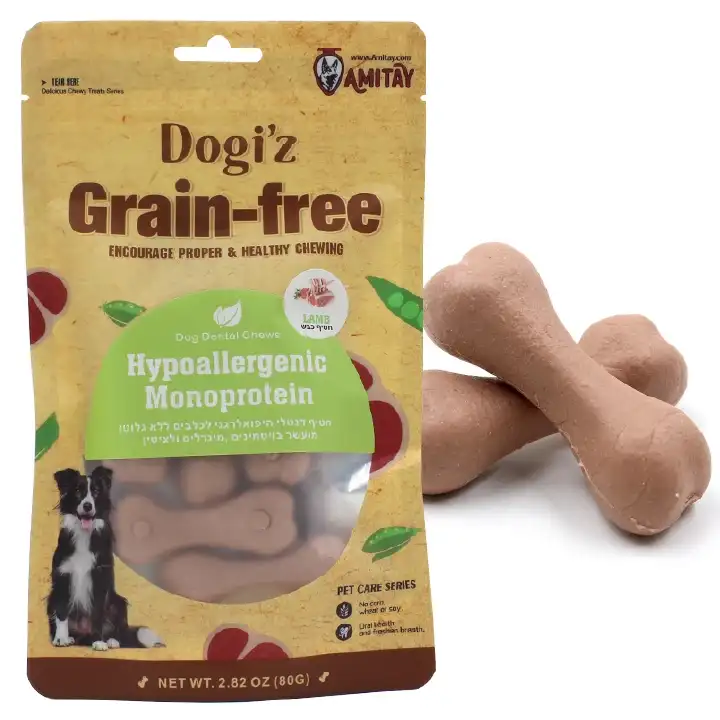 דוגיז - חטיף כלבים היפואלרגני ללא גלוטן עצם כבש