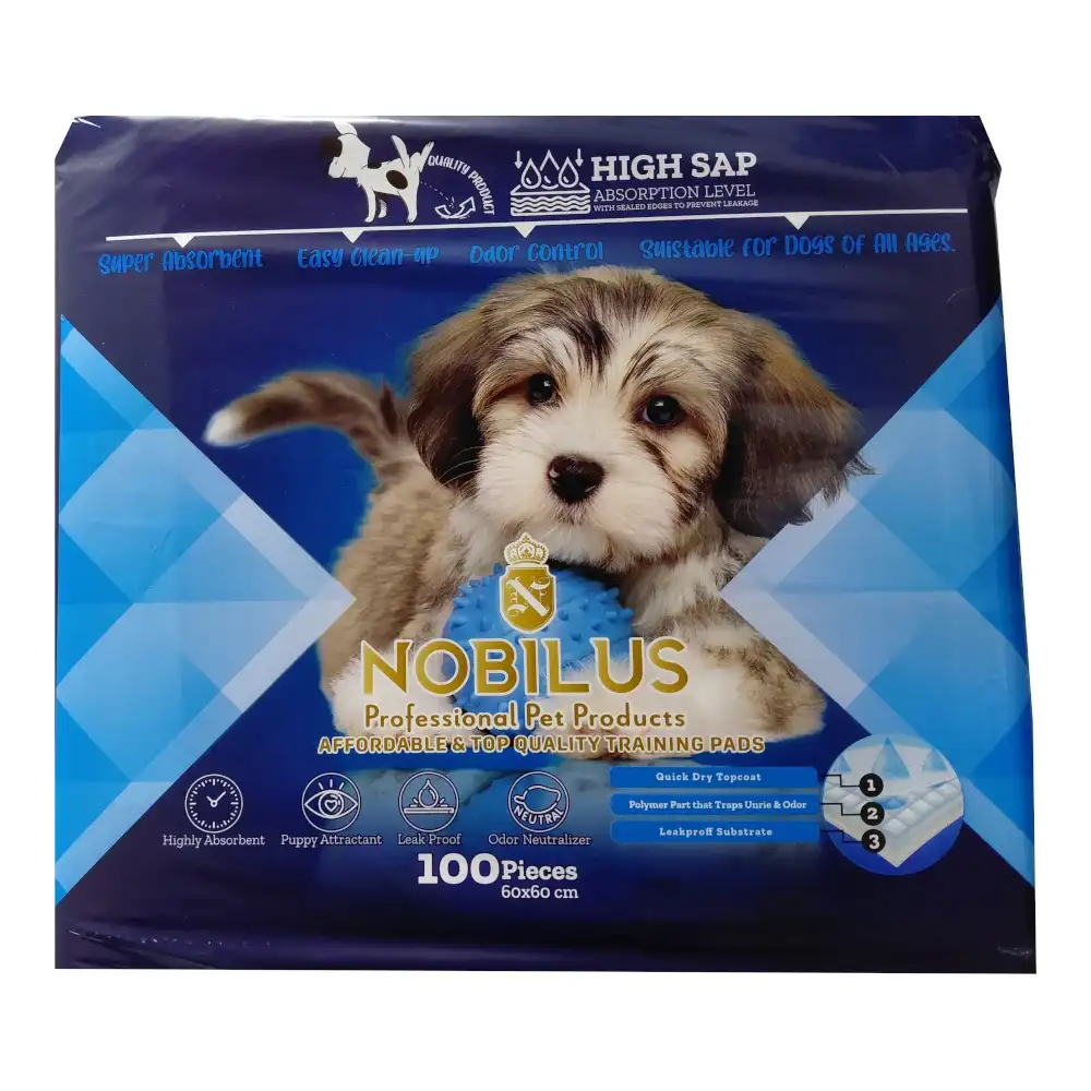 NOBILUS - פדים לחינוך גורים 100 יחידות