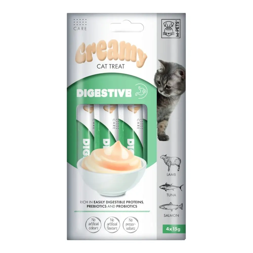 creamy care - חטיף קרם לחתול דייג'סט