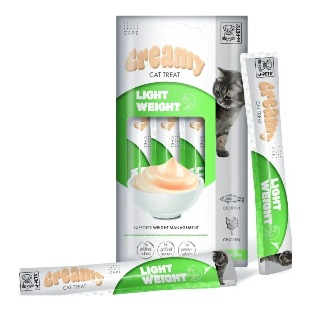 creamy care – חטיףחתולים קרמי לייט