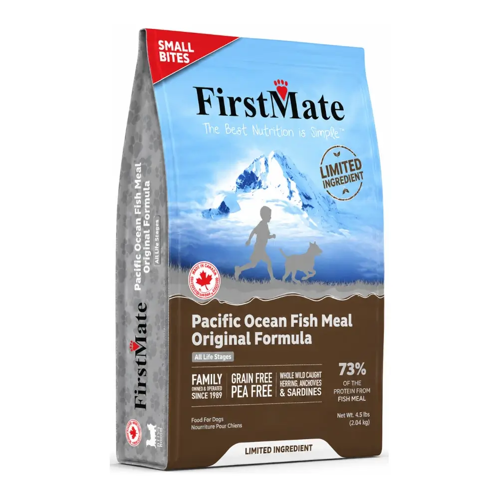 מזון כלבים פירסט מייט FirstMate דגים ללא דגנים גזע קטן