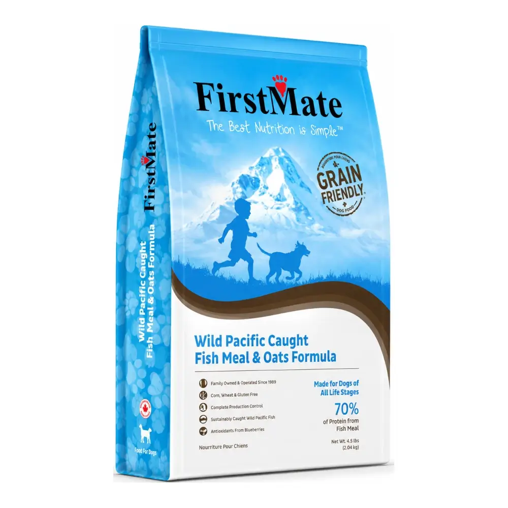 מזון כלבים פירסט מייט FirstMate דגי ים ושיבולת שועל