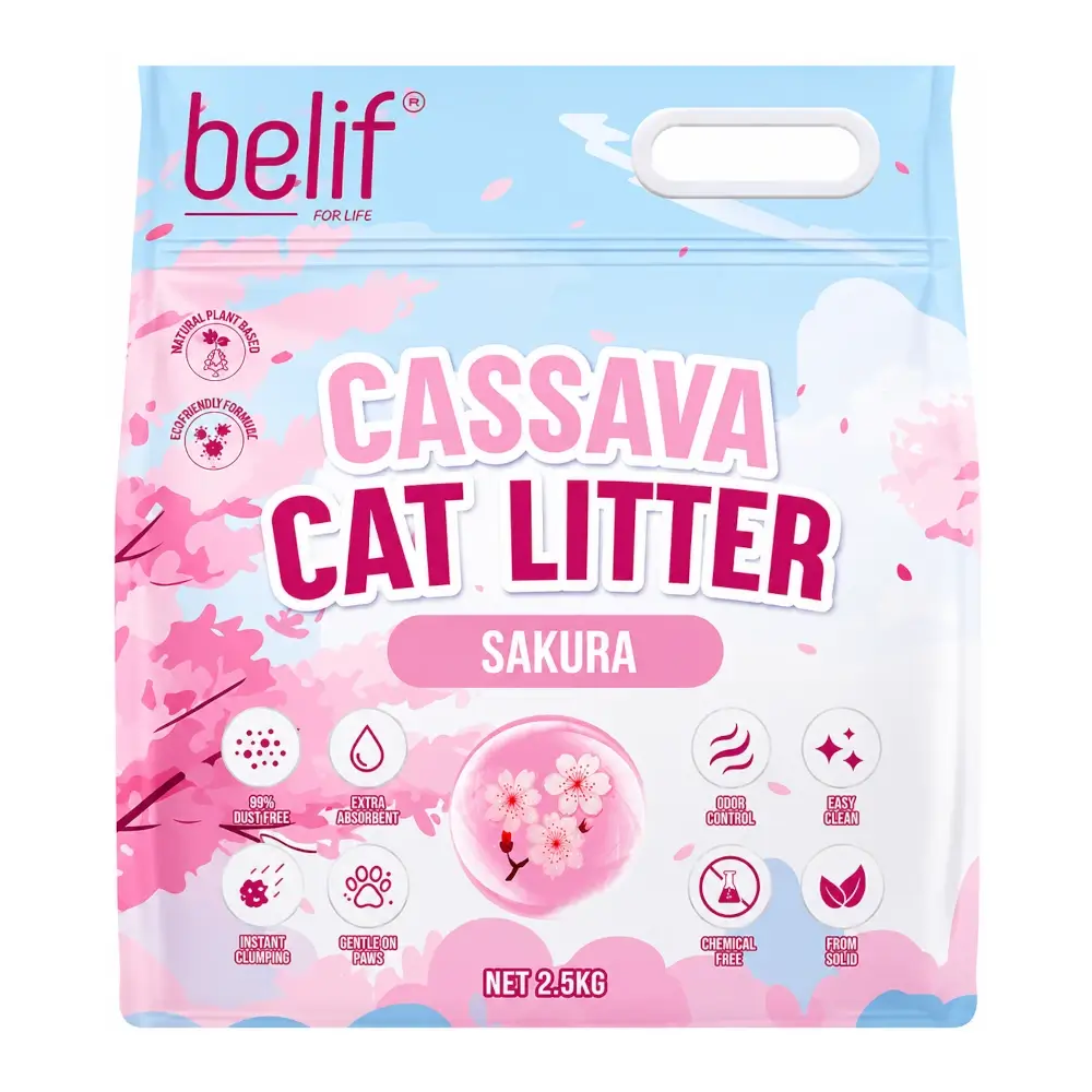 חול מתגבש בליף קאסווה Belif Cassava ניחוח דובדבן