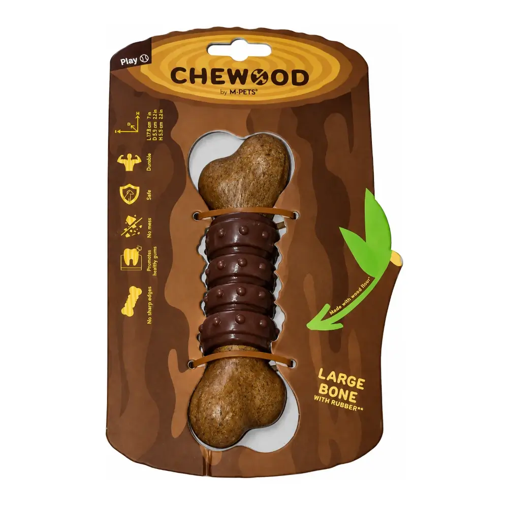 עצם CHEWOOD  עם גומי L
