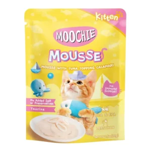 פאוץ' מוס לגורי חתולים מוצ'י - MOOCHIE טונה ונתחי קלמרי