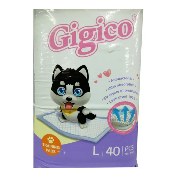 פדים לחינוך גורים gigico 40 יחידות